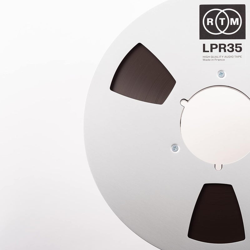 RTM Industries RTM Long Play Recording LPR 35 ¼ inch - Reel to Reel Magnetic Tape for Audio Recording - 3608 ft Nab Metal Reel - 10.5 inch Diameter - Image 3